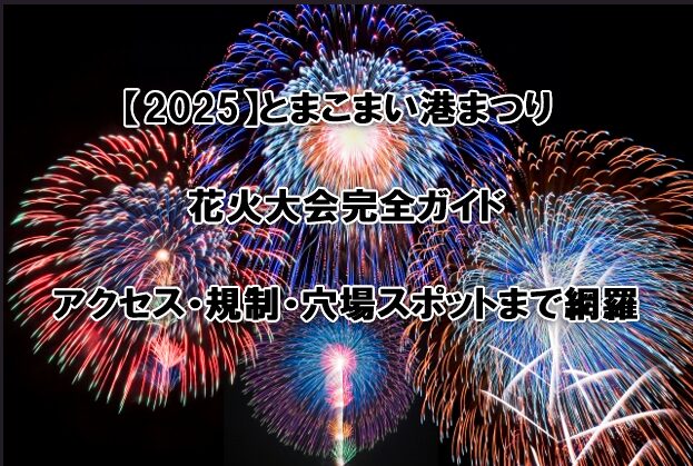 とまこまい港まつり花火大会