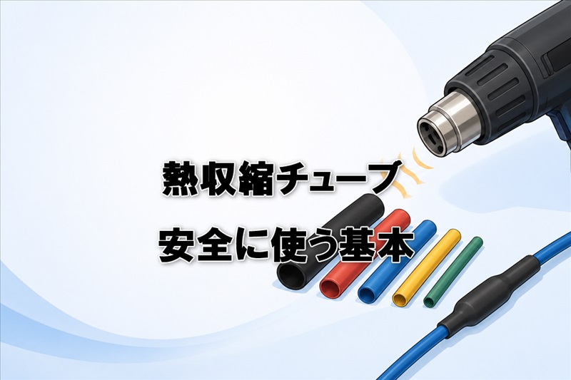 熱収縮チューブを安全に使う基本