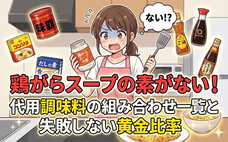 鶏がらスープの素がない