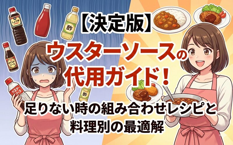 ウスターソースの代用ガイド