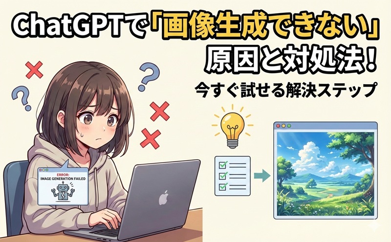 ChatGPTで「画像生成できない」