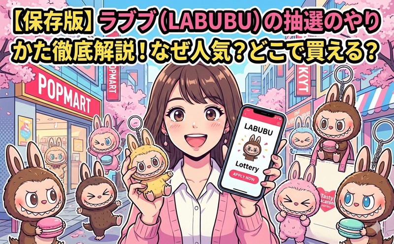 （LABUBU）の抽選のやりかた
