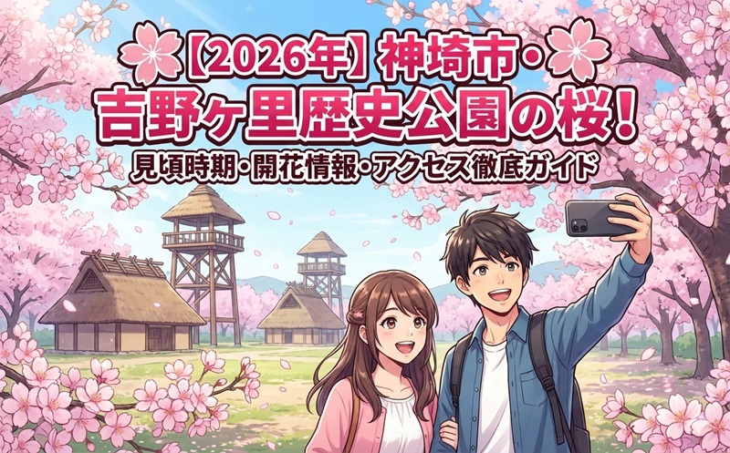 【2026年】神埼市・吉野ヶ里歴史公園の桜
